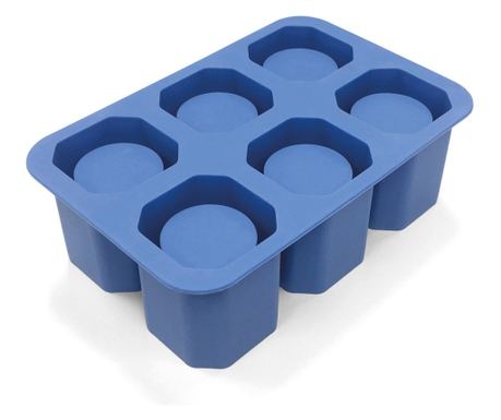 Izdržljivi silikonski kalup za led u obliku čaše za žestoka pića, Hendi, 12,5x19x(V)6 cm, profesionalni