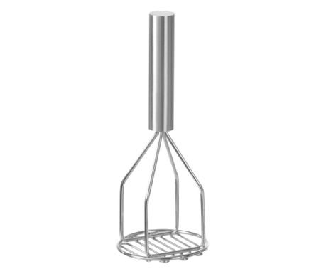 Kézi burgonya-/zöldségtörő pürékhez/krémlevesekhez, Hendi, rozsdamentes acél 118x(Ma)456 mm