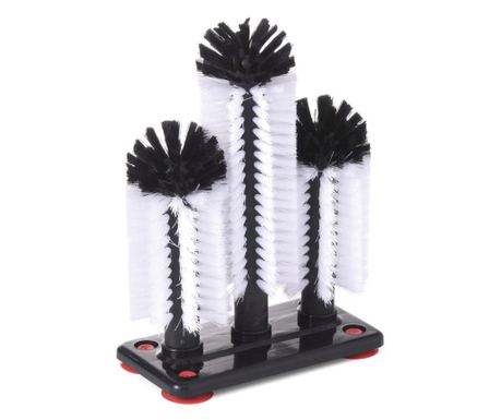 Set od 3 četke za pranje čaša, plastične, 90x100x(V)180/250/180 mm, Hendi