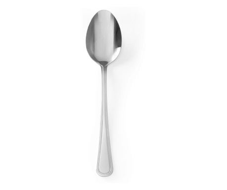 Set od 6 žlica za juhu, nehrđajući čelik, zrcalna završna obrada, (D) 197 mm, Hendi Kitchen Line