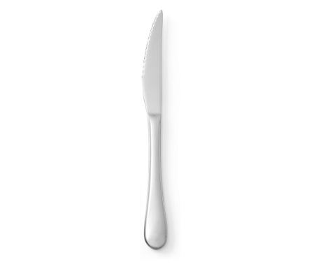 6 darabos asztali/steak kés készlet (H) 215 mm, rozsdamentes acél, tükörfényes, Hendi Profi Line