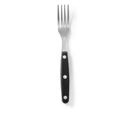 6 darabos steak villa készlet, rozsdamentes acél penge, műanyag nyél, 20 cm