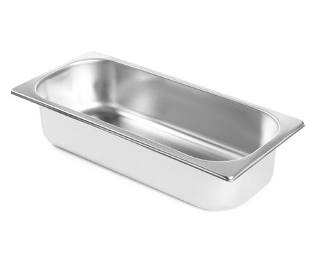 Posuda za sladoled 5 lt, 360x165x(V)120 mm, Nehrđajući čelik, Hendi