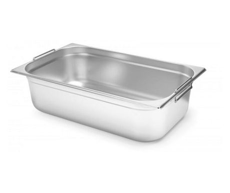 Gastronorm posuda s ručkama GN 1/1 150 mm, 21 lt, nehrđajući čelik, Hendi
