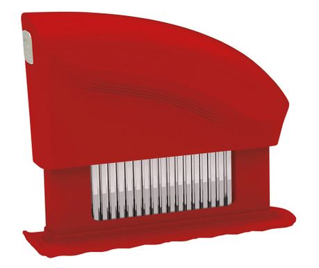 Mehčalec mesa s 51 rezili iz nerjavečega jekla, 150x42x(V)118 mm, rdeč, Hendi Profi Line