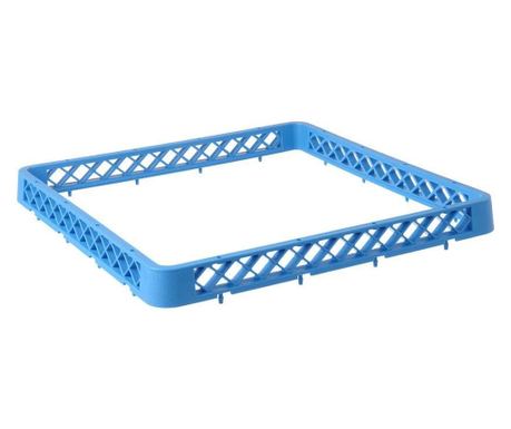Hendi košara za pomivalni stroj, 1 predel, 500x500x(V)45 mm, modra, polipropilen