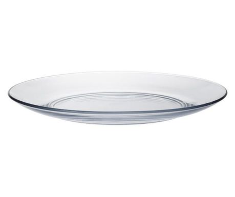 Πιάτο Γυάλινο Lys, Duralex, σετ 1 τεμαχίου, ø190x(H)20 mm