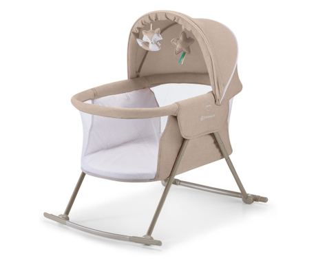 Posteljica KINDERKRAFT LOVI, 3 V 1, BEŽ