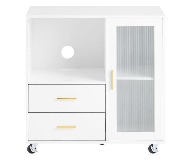 Wózek biurowy, stolik kawowy ASK09-W