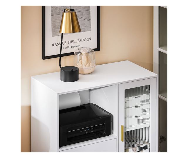 Wózek biurowy, stolik kawowy ASK09-W