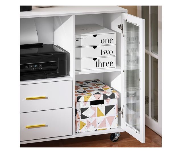 Wózek biurowy, stolik kawowy ASK09-W