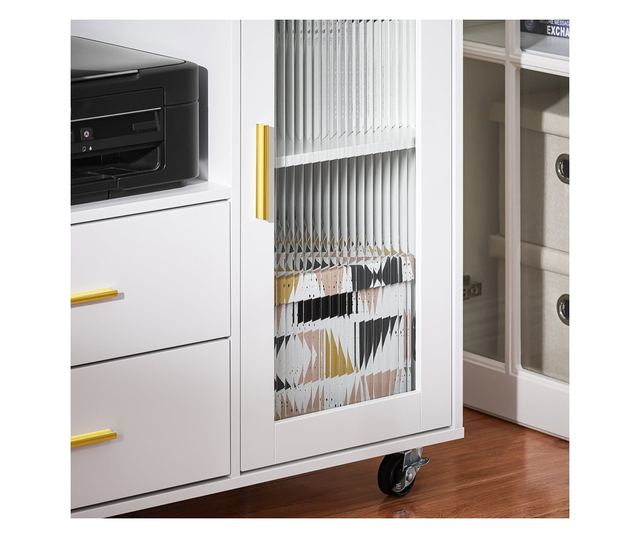 Wózek biurowy, stolik kawowy ASK09-W