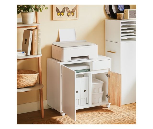 Wózek biurowy na kółkach z szufladą ASK04-WN