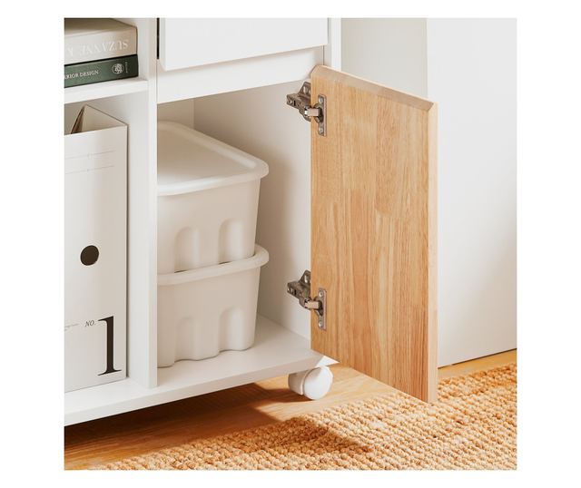 Wózek biurowy na kółkach z szufladą ASK04-WN