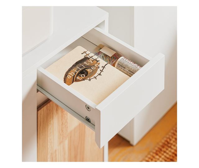 Wózek biurowy na kółkach z szufladą ASK04-WN