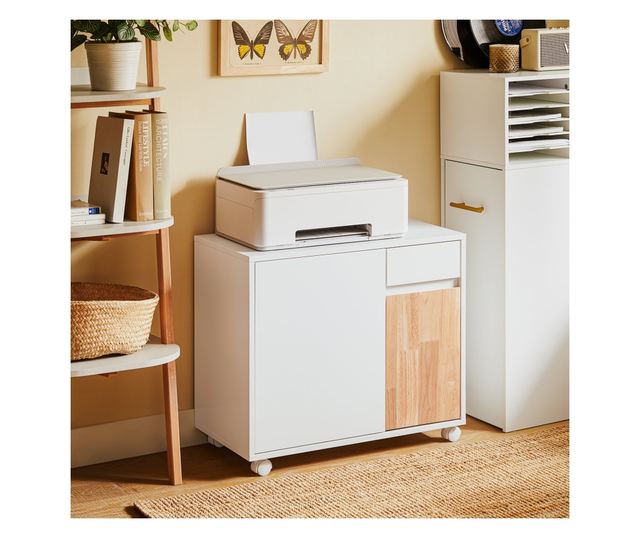 Wózek biurowy na kółkach z szufladą ASK04-WN