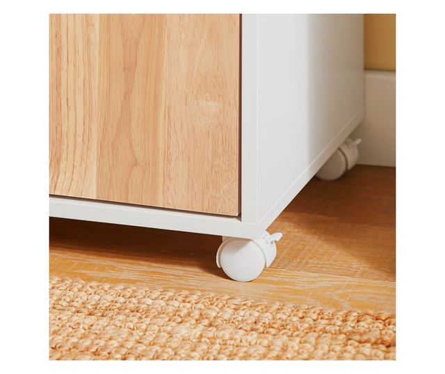 Wózek biurowy na kółkach z szufladą ASK04-WN