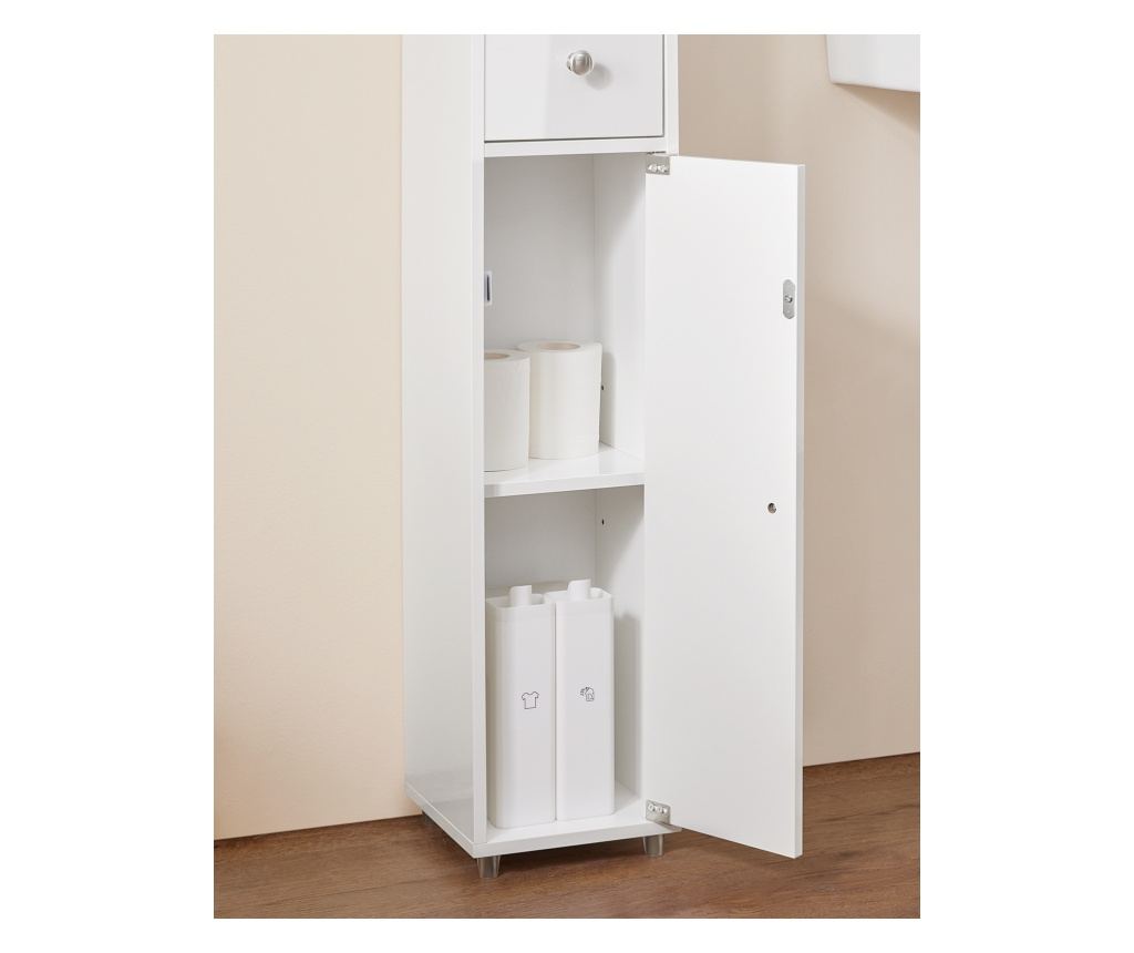 SoBuy kopalniško pohištvo, kopalniška omarica, kopalniško pohištvo en BZR167-GW - 9