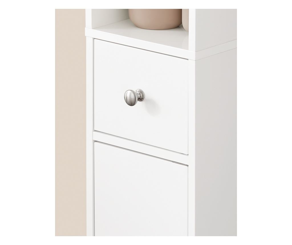 SoBuy kopalniško pohištvo, kopalniška omarica, kopalniško pohištvo en BZR167-GW - 10