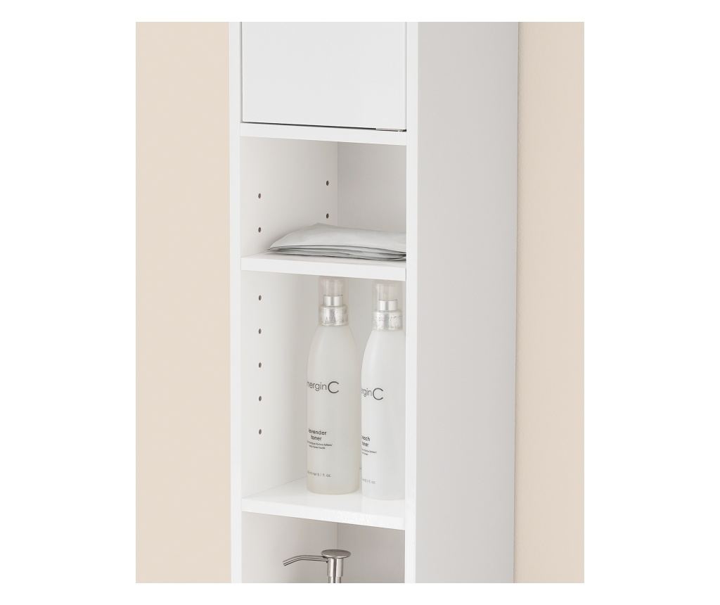 SoBuy kopalniško pohištvo, kopalniška omarica, kopalniško pohištvo en BZR167-GW - 11