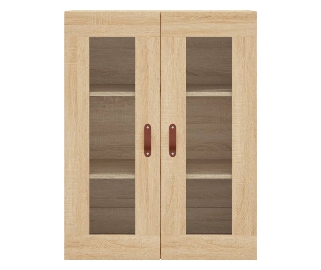 Visoka ormar, hrast sonoma, 69,5x34x180 cm, kompozitno drvo - 6