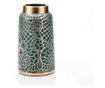 Vaza decorativa, curves, verde, 22 cm thumbnail 1