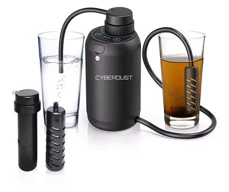 Purificator de apa CYBERDUST, 5 Etape de filtrare, Filtrare apa de ploaie, rau, parau, lac, Izoleaza hidrogenul sulfurat, clorul