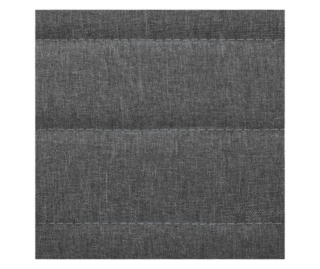 Kuhinjske stolice, 4 kom., svijetlosiva, tekstil