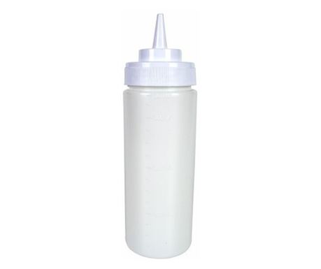 Dispenzer za umak 0,35 L bijeli plastični