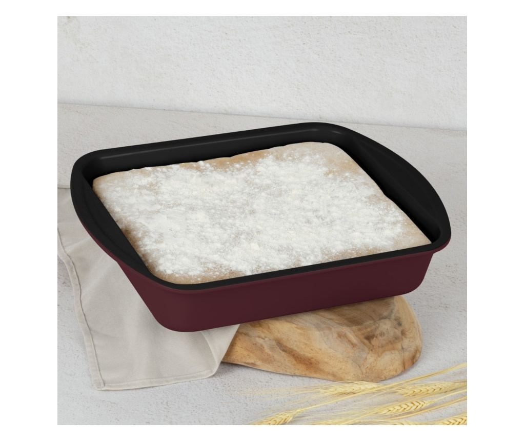 Tava cuptor 35x27 cm Leonardo Berlinger Haus BH 7911, visiniu mat - 8