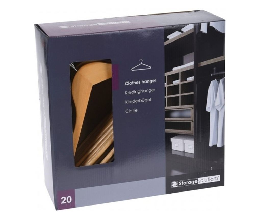 Set 20 de umerase lemn Excellent - 2