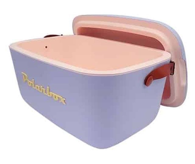 Polarbox hűtőszekrény, Classic, 12 literes, retro dizájn, hidegen tartja az italokat és az ételeket, ideális piknikhez/strandra/