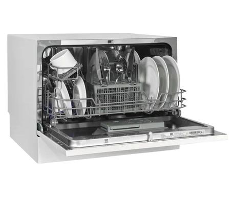 Masina de spalat vase, undercounter, Exquisit, GSP206-030DW, 6 seturi, alb