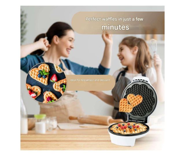 Уред за гофрети Bomann WA5018CB, бял