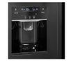 Frigider side by side, Exquisit, cu dispenser de apa, 513 litri, antracit