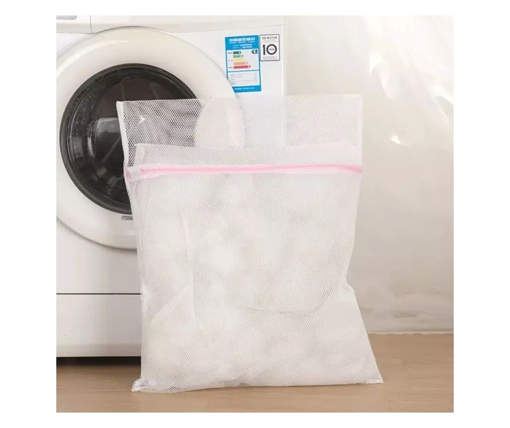 Set 4 saculeti pentru spalarea rufelor, Gonga® Alb - 2