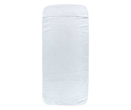 Ručnici za plažu 2 kom bijeli 75 x 200 cm od tkanine 400 GSM
