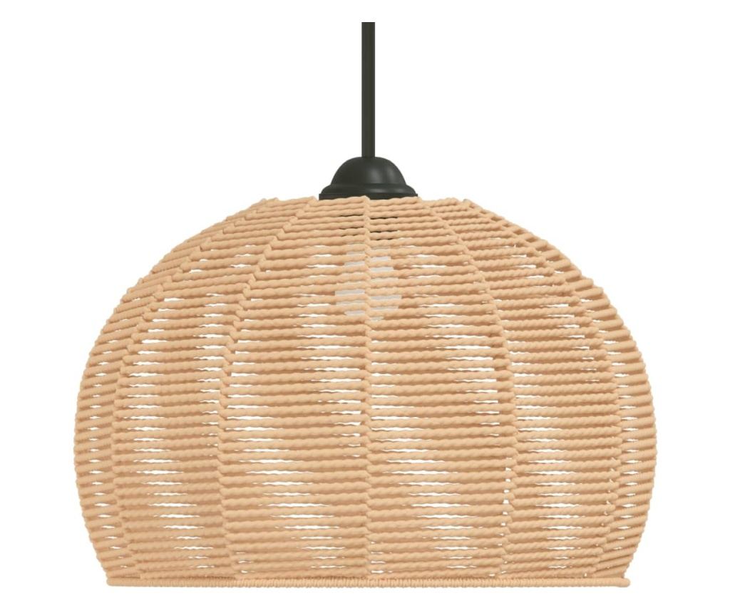 Лампион, Ø36x26 см, желязо и хартия - 4