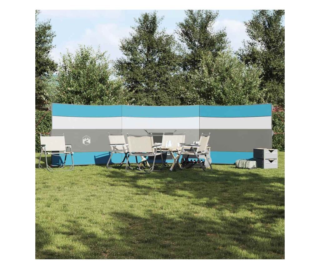 Camping Windbreak Blue 508x130 cm Водоустойчив - 3