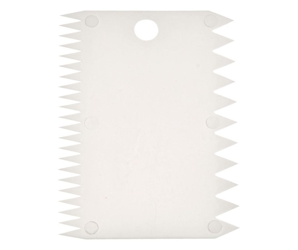 Set 3 raclete patiserie Koopman, plastic, 12x8 cm, alb - 2