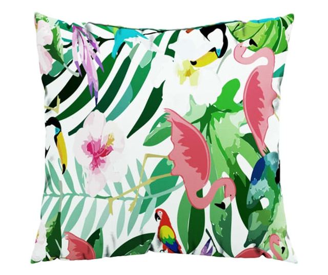 Декоративни възглавници, 4 бр., многоцветни, 65x65x16 см, текстил