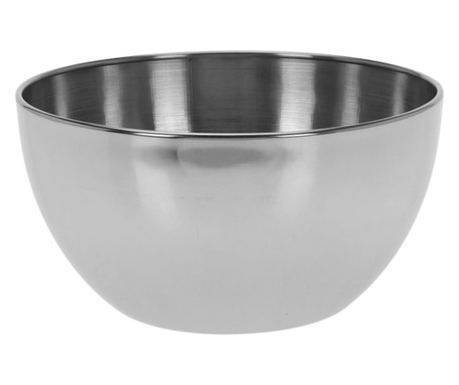 Excellent Houseware Mísa na míchání, nerezová ocel, 13x6 cm, stříbrná