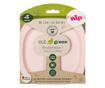 Set of 2 Eat Green flat plates for baby food, made of bio-plastic, dishwasher safe, 4+ months, nip 3706 thumbnail 3