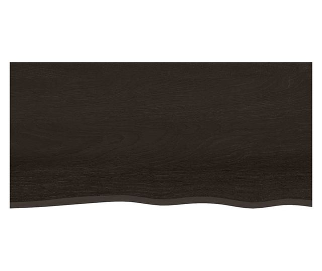 Stt szrke fali polc 160x50x4 cm kezelt tmr tlgyfa