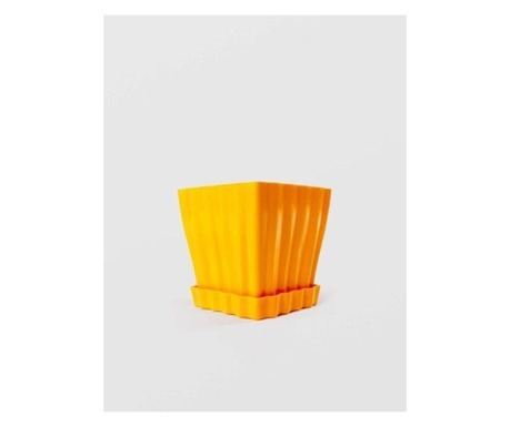 TULIPE cvetlični lonec, 13 X 12 cm, plastika, različne barve