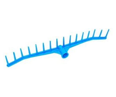 Plastična grabljica, 16 zubaca, 55 cm (drška nije uključena)