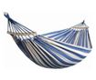 Комплект Mercaton, Автоматична палатка 3-4 души 200x200x135 см, Водоустойчива, UV защита, Синя и Хамак с дървена опора, Незаплит thumbnail 3