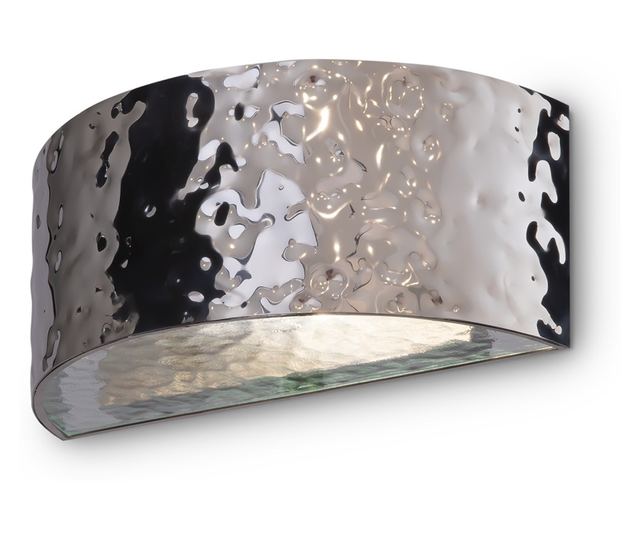 Aplica Ripple MOD096WL-01CH, 1xE14, crom+transparenta, IP20, Maytoni