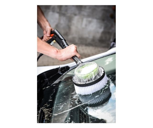 Perie rotativa pentru aparat de spalat cu presiune, Extol, 15 cm