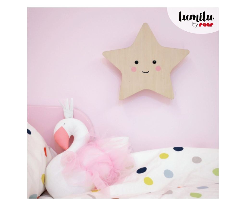 Reer Lumilu Silhouette Zvijezda LED noćno svjetlo, podesiva svjetlina i timer, oblik zvijezde - 5